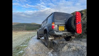 A 4x4 Trip Through Strata Florida amp Bastard Lane ICE amp SNOW [upl. by Jena]