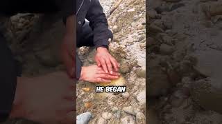 This man finds a expensive stone by a riverbank [upl. by Nibuz]