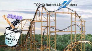 Top 10 most anticipated roller coasters [upl. by Leiva]