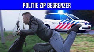 POLITIE PROOF BEGRENZER PIAGGIO ZIP  VOL GAS MET JOEY [upl. by Abdulla336]