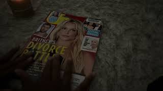 ASMR  Magazine FlipThrough Whisper ASMR Sounds Celebrity ASMR [upl. by Moses]