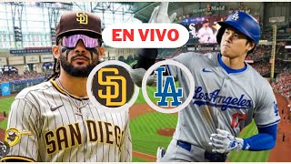 PADRES DE SAN DIEGO VS DODGERS DE LOS ANGELES  MLB EN VIVO  PLAY BY PLAY [upl. by Yadseut]