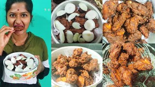 Crispy chicken pakodi chicken kabab street stylechicken frytelugukannadachicken kabab [upl. by Immas573]