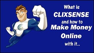 What is Clixsense and How To Make Money Online With it [upl. by Namaj]