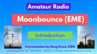 Introduction to Moon Bounce  EarthMoonEarth EME [upl. by Lamb]