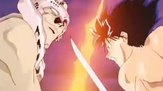 Hiei vs Raigo second fight [upl. by Atnahsa]