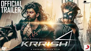 Krrish 4 OFFICIAL TRAILER Hrithik Roshan Nawazuddin Priyanka Chopra Rakesh Roshan Ayan  Concept [upl. by Ahoufe]