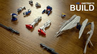 RG Wing Gundam Zero EW  ASMR Beat Building [upl. by Terina]