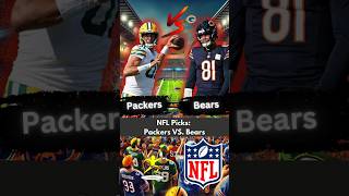 NFL Picks Packers vs Bears nfl nflpredictions nflfootball nflpicks packers bearsnation [upl. by Knah]