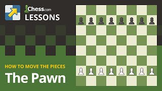 The Pawn  How to Move the Chess Pieces [upl. by Jacobo183]