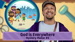 God is Everywhere  Mystery Manor  Week 3  Preschool [upl. by Niliram950]