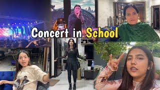 Biggest Concert in my New School  Ali Zafar Concert  Zainab Faisal  Sistrology [upl. by Henka]