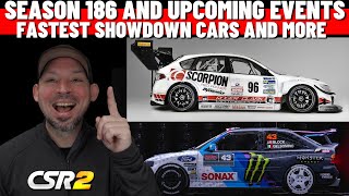 CSR2 Big News  Season 186  Upcoming Events  Current Evenrts and More [upl. by Ahsiened]