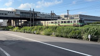 発寒駅 苫小牧行き普通列車発車エアポート用固定編成 [upl. by Lehcir276]