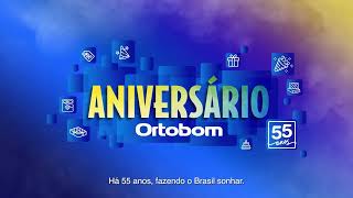 ANIVERSÁRIO ORTOBOM  55 ANOS [upl. by Artcele523]