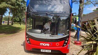 Morebus 2016 Alexander Dennis Enviro 400 MMC HF66 CGE on the 35 to Wareham Forest [upl. by Halyahs439]