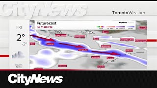 Intense snow squalls expected in snowbelt areas [upl. by Fox266]