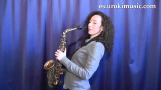 Como Tocar Saxofon C1 S1 L3 Clases Notas Musicales Tutorial Tablatura Maestro Escuela Cursos [upl. by Asile]