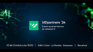 VIDpartners 2024 Evento anual de Partners de Validated ID [upl. by Moffat975]