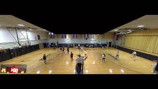 Bergen Arts and Science Charter vs Wallington High School Womens Varsity Volleyball [upl. by Sharman]