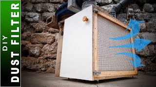 🟢 DIY Dust Filter  my Woodshop Dust Collection System Upgrade [upl. by Arriaes]