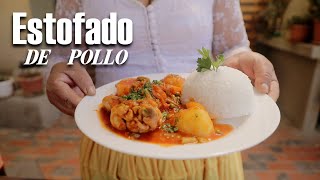 Estofado de pollo  fácil y rápido [upl. by Melak]