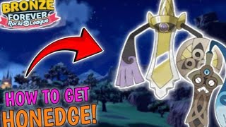 How to get HonedgeAegislash in Pokemon brick bronze pokemon how to get Aegislash Honedge [upl. by Novaat236]