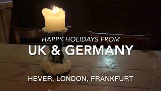 Happy Holidays from UK amp Germany  HEVER LONDON FRANKFURT [upl. by Natan]