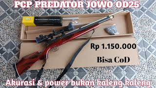 PCP PREDATOR JOWO OD25  TELESKOP BSA 39×40  Pesanan Bpk Salifin Kab Muna  FULL COD [upl. by Wieren654]