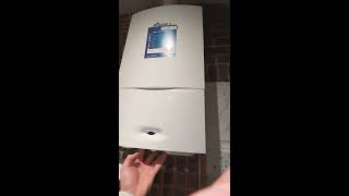 How to top up pressure on a Worcester combi boiler with filling key [upl. by Duile]