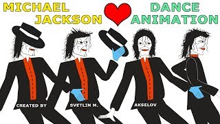 Michael Jackson  Dance Moves Animation [upl. by Florio]