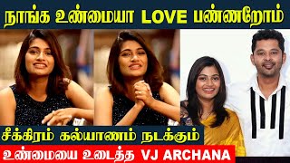 VJ Archana Truth About Her Relationship With Arun Prasath😱 vj Archana Arun Love  Bigg Boss 8 Tamil [upl. by Anattar]