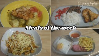 Affordable and tasty meals of the week mealsonabudget mealsoftheweek frugalmeals [upl. by Nortyad]