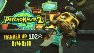 WR Psychonauts 2 Rank 102 in 24211 wo loads [upl. by Adnamas]