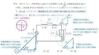 電験三種 1理論 H308 4交流回路 力率 ベクトル図 位相 平成30年 問8 2018年 [upl. by Rici]