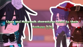 Liyue and Monstadt react to their Archons cutscenes 12 •Read pinned comment• [upl. by Barina]