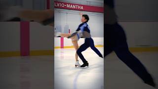 Australian ice dancers iceskating europe respect shorts respectshorts viralvideo trendingsho [upl. by Kendy451]