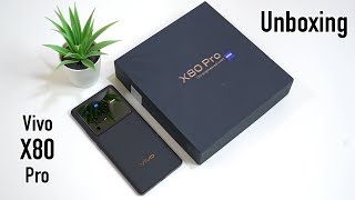 Vivo X80 Pro Unboxing  Cosmic Black [upl. by Digdirb898]