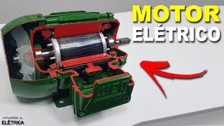 MOTOR elétrico  Como FUNCIONA um motor TRIFÁSICO [upl. by Lohse]