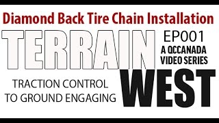 How to install tire chains QCCanada ep 1 [upl. by Celin]