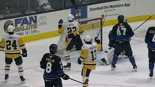 Cleveland Monsters Highlights 31824 Loss to WilkesBarreScranton [upl. by Llemor]