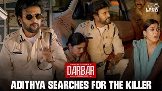 Darbar Hindi  Adithya Searches For the Killer  Rajinikanth  Nayanthara  Lyca Productions [upl. by Alaehcim]