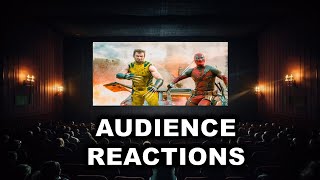 Deadpool amp Wolverine Insane Audience Reactions Premiere Night Spoilers [upl. by Einwahr]