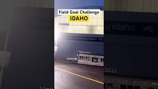 Field goal challenge IDAHO idaho football collegefootball vandals idahovandals fcs fieldgoal [upl. by Alad]