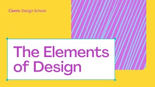 Understanding the Elements of Design  Graphic Design Basic [upl. by Ayital]