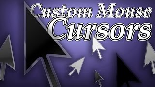 Quick Tutorial How to Use Custom Mouse Cursors Windows 10 [upl. by Guillemette]