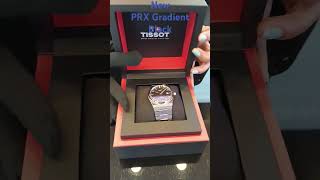 New Tissot Prx Powermatic 80 Gradient BlackT1374071105101tissotwatches automaticwatch trendi [upl. by Arjan]