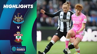 Deanna Cooper Scores Late Equaliser for the Magpies 😱  Newcastle v Southampton Highlights  BWC [upl. by Erdne]