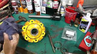 Massey Ferguson 20 Front Wheel Bearings [upl. by Spalding]