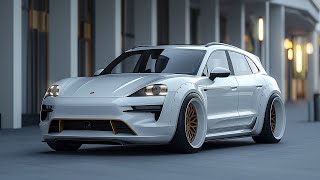 Porsche Macan EV Car Concept  AI Automotive Design [upl. by Ing945]